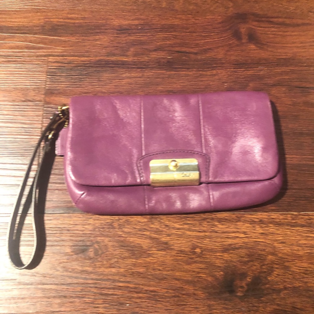 Coach wristlet